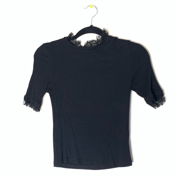 ZARA High neck shirt - Picture 1 of 2